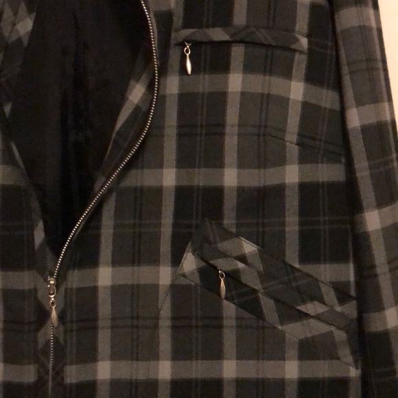 Grayscale check jacket - Picture 2 of 6
